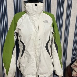 Womens Northface 3 way coat size